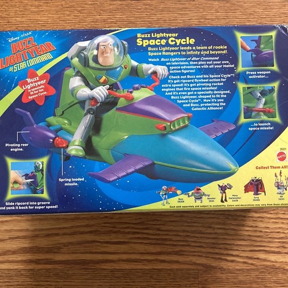 Toy Story 2 Buzz Lightyear Space Cycle - Picture 2 of 5